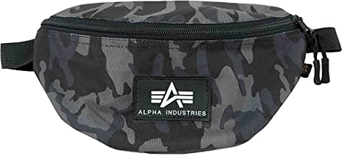 Alpha Industries Rubber Print Waistbag Unisex Umhängetasche Black Camo Alpha Industries Rubber Print Waistbag Unisex Umhängetasche Black Camo von ALPHA INDUSTRIES