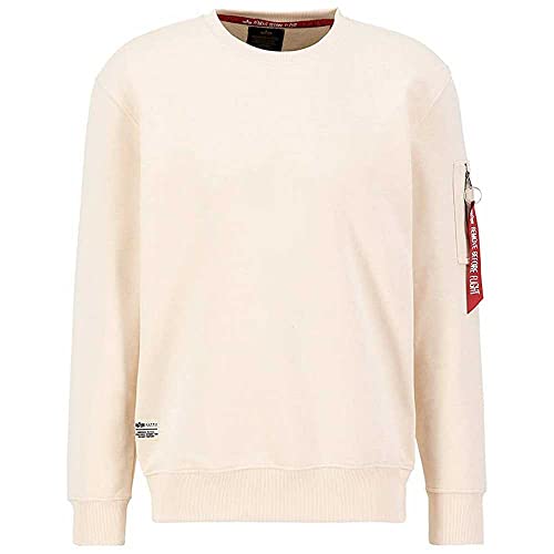 Alpha Industries USN Blood Chit Sweater Sweatshirt für Herren Jet Stream White Alpha Industries USN Blood Chit Sweater Sweatshirt für Herren Jet Stream White von ALPHA INDUSTRIES