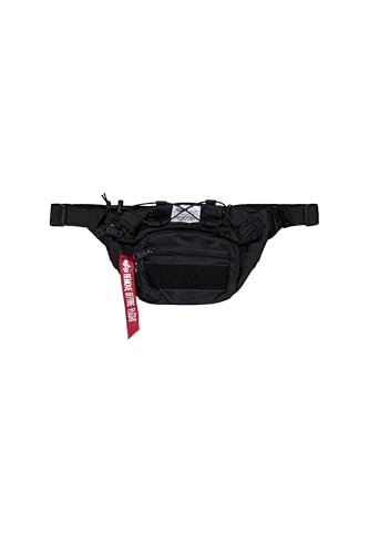 Alpha Industries Unisex Tactical Waist Bag, Black, One Size Alpha Industries Unisex Tactical Waist Bag, Black, One Size von ALPHA INDUSTRIES