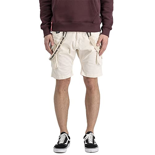 Alpha Industries Utility Short Short für Herren Jet Stream White von ALPHA INDUSTRIES