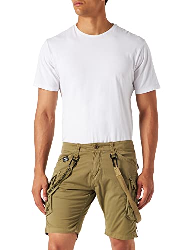 Alpha Industries Utility Short Short für Herren Olive von ALPHA INDUSTRIES