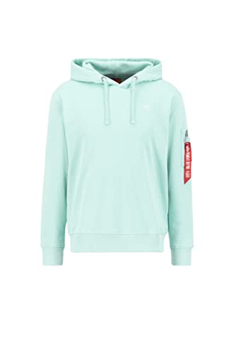 Alpha Industries X-Fit Hoody Kapuzensweat für Herren Mint von ALPHA INDUSTRIES