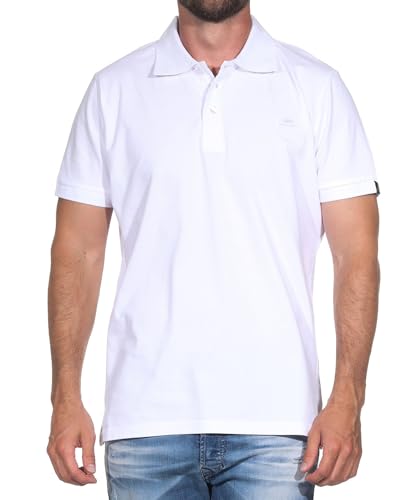 Alpha Industries X-Fit Polo Poloshirt für Herren White von ALPHA INDUSTRIES