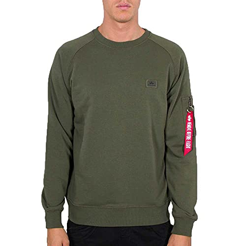 Alpha Industries X-Fit Sweat Sweatshirt für Herren Dark Green Alpha Industries X-Fit Sweat Sweatshirt für Herren Dark Green von ALPHA INDUSTRIES