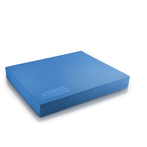 ALPHAPACE XXL Balance Pad 48x40x6cm in Blau inkl. gratis Übungsposter - Innovatives Balance-Kissen für optimales Ganzkörpertraining - Zur Steigerung von Koordination, Gleichgewicht & Kräftigung ALPHAPACE XXL Balance Pad 48x40x6cm in Blau inkl. gratis Übungsposter - Innovatives Balance-Kissen für optimales Ganzkörpertraining - Zur Steigerung von Koordination, Gleichgewicht & Kräftigung von ALPHAPACE