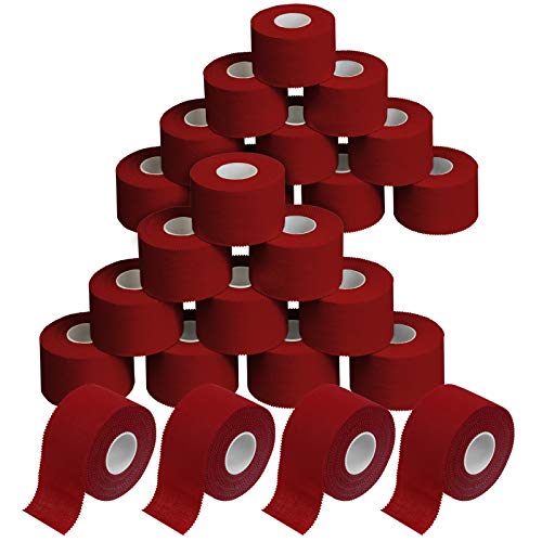 ALPIDEX 24 Rollen Sport Tape Set 3,8 cm x 10 m Gelenk Tapeverband Viele Farben Reißbares Unelastisches Sporttape Hautfreundlich Handball Fußball Volleyball, Farbe:rot ALPIDEX 24 Rollen Sport Tape Set 3,8 cm x 10 m Gelenk Tapeverband Viele Farben Reißbares Unelastisches Sporttape Hautfreundlich Handball Fußball Volleyball, Farbe:rot von ALPIDEX