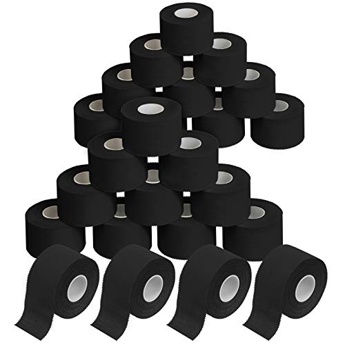ALPIDEX 24 Rollen Sport Tape Set 3,8 cm x 10 m Gelenk Tapeverband Viele Farben Reißbares Unelastisches Sporttape Hautfreundlich Handball Fußball Volleyball, Farbe:schwarz ALPIDEX 24 Rollen Sport Tape Set 3,8 cm x 10 m Gelenk Tapeverband Viele Farben Reißbares Unelastisches Sporttape Hautfreundlich Handball Fußball Volleyball, Farbe:schwarz von ALPIDEX