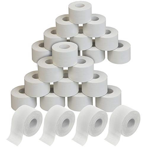 ALPIDEX 24 Rollen Sport Tape Set 3,8 cm x 10 m Gelenk Tapeverband Viele Farben Reißbares Unelastisches Sporttape Hautfreundlich Handball Fußball Volleyball, Farbe:weiß ALPIDEX 24 Rollen Sport Tape Set 3,8 cm x 10 m Gelenk Tapeverband Viele Farben Reißbares Unelastisches Sporttape Hautfreundlich Handball Fußball Volleyball, Farbe:weiß von ALPIDEX