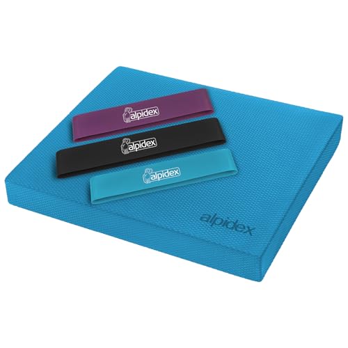 ALPIDEX Balance Pad Balancekissen Fitnessbänder Stabilität Koordination Verbessertes Gleichgewicht Kissen rutschfest Wackelkissen Balancegerät, Farbe:Blue, Größe:48x40x6 cm ALPIDEX Balance Pad Balancekissen Fitnessbänder Stabilität Koordination Verbessertes Gleichgewicht Kissen rutschfest Wackelkissen Balancegerät, Farbe:Blue, Größe:48x40x6 cm von ALPIDEX