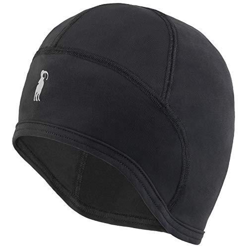 ALPIDEX Helm Unterziehmütze Cap Helmmütze Fahrrad Bike Mütze Fahrradmütze Warm Winddicht, Farbe:Black von ALPIDEX