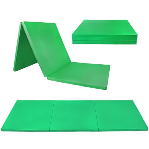 ALPIDEX Klappbare Turnmatte 180 x 60 x 3,2 cm Weichbodenmatte Gymnastikmatte Sportmatte, Farbe:grün ALPIDEX Klappbare Turnmatte 180 x 60 x 3,2 cm Weichbodenmatte Gymnastikmatte Sportmatte, Farbe:grün von ALPIDEX