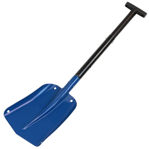 ALPIDEX Lawinenschaufel Aluminium Schneeschaufel Klappbar Leicht Stabil Kompakt, Farbe:Blue ALPIDEX Lawinenschaufel Aluminium Schneeschaufel Klappbar Leicht Stabil Kompakt, Farbe:Blue von ALPIDEX
