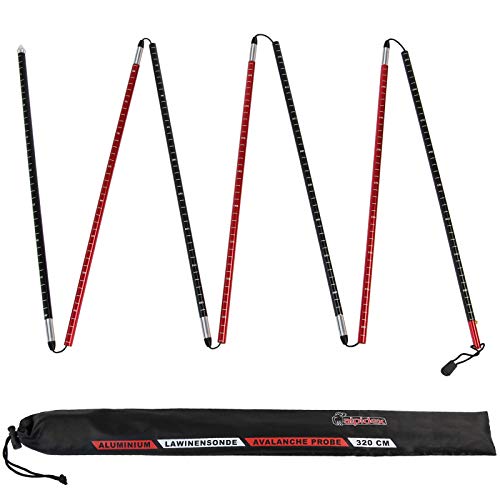 ALPIDEX Lawinensonde Schneesonde Aluminum 260 cm oder 320 cm, Länge:320 cm ALPIDEX Lawinensonde Schneesonde Aluminum 260 cm oder 320 cm, Länge:320 cm von ALPIDEX