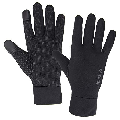 ALPIDEX Leichte Sporthandschuhe Laufhandschuhe Touchscreen Running Handschuhe Dünne Warme Liner Winter Fahrrad Walking Handschuhe, Größe:L, Farbe:Black ALPIDEX Leichte Sporthandschuhe Laufhandschuhe Touchscreen Running Handschuhe Dünne Warme Liner Winter Fahrrad Walking Handschuhe, Größe:L, Farbe:Black von ALPIDEX