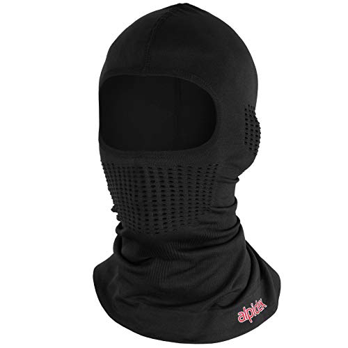 ALPIDEX Sturmhaube Balaclava Nahtlos Atmungsaktiv Kinder Fahrrad Helm Thermo Skimaske Schwarz, Größe:XXS/XS ALPIDEX Sturmhaube Balaclava Nahtlos Atmungsaktiv Kinder Fahrrad Helm Thermo Skimaske Schwarz, Größe:XXS/XS von ALPIDEX