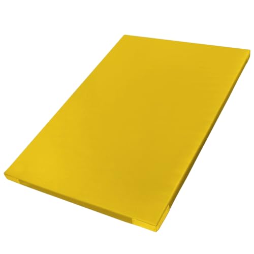 ALPIDEX Turnmatte 200 x 125 x 6 cm Leichtturnmatte Matte Sportmatte mit Anti-Rutschboden und Klettecken, Farbe:gelb ALPIDEX Turnmatte 200 x 125 x 6 cm Leichtturnmatte Matte Sportmatte mit Anti-Rutschboden und Klettecken, Farbe:gelb von ALPIDEX