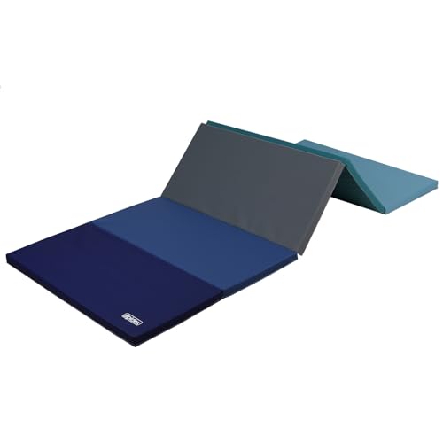 ALPIDEX Turnmatte klappbare Weichbodenmatte 185 x 78 x 3,2 cm Gymnastikmatte Sportmatte für zuhause Kinder Erwachsene, Farbe:blau ALPIDEX Turnmatte klappbare Weichbodenmatte 185 x 78 x 3,2 cm Gymnastikmatte Sportmatte für zuhause Kinder Erwachsene, Farbe:blau von ALPIDEX