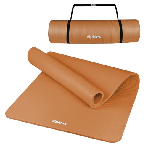 ALPIDEX Yogamatte Extra Dick 1,5cm Gymnastikmatte 3 Verschiedene Größen rutschfest Phthalatfrei Fitness Matte Turnen Pilates Sport Physio HIIT Yoga Isomatte, Farbe:Apricot, Maße:190 x 80 x 1.5 cm ALPIDEX Yogamatte Extra Dick 1,5cm Gymnastikmatte 3 Verschiedene Größen rutschfest Phthalatfrei Fitness Matte Turnen Pilates Sport Physio HIIT Yoga Isomatte, Farbe:Apricot, Maße:190 x 80 x 1.5 cm von ALPIDEX