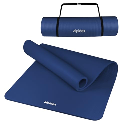 ALPIDEX Yogamatte Extra Dick 1,5cm Gymnastikmatte 3 Verschiedene Größen rutschfest Phthalatfrei Fitness Matte Turnen Pilates Sport Physio HIIT Yoga Isomatte, Farbe:Blue, Maße:190 x 100 x 1.5 cm ALPIDEX Yogamatte Extra Dick 1,5cm Gymnastikmatte 3 Verschiedene Größen rutschfest Phthalatfrei Fitness Matte Turnen Pilates Sport Physio HIIT Yoga Isomatte, Farbe:Blue, Maße:190 x 100 x 1.5 cm von ALPIDEX