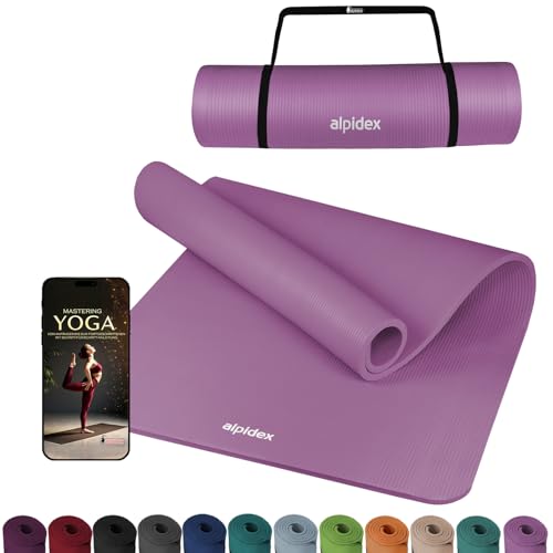 ALPIDEX Yogamatte Extra Dick 1,5cm Gymnastikmatte 3 Verschiedene Größen rutschfest Phthalatfrei Fitness Matte Turnen Pilates Sport Physio HIIT Yoga Isomatte, Farbe:Pink, Maße:190 x 100 x 1.5 cm ALPIDEX Yogamatte Extra Dick 1,5cm Gymnastikmatte 3 Verschiedene Größen rutschfest Phthalatfrei Fitness Matte Turnen Pilates Sport Physio HIIT Yoga Isomatte, Farbe:Pink, Maße:190 x 100 x 1.5 cm von ALPIDEX