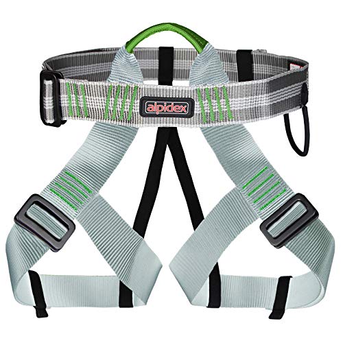 ALPIDEX Universal Klettergurt für Damen und Herren EN 12277 Sitzgurt zum Klettern mit verstellbaren Beinschlaufen, Farbe: Green Pepper ALPIDEX Universal Klettergurt für Damen und Herren EN 12277 Sitzgurt zum Klettern mit verstellbaren Beinschlaufen, Farbe: Green Pepper von ALPIDEX