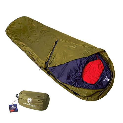 Alpin Loacker Biwak Sack wasserdicht und Ultraleicht I atmungsaktive Schlafsack Schutzhülle und Schlafsacküberzug I Biwakschlafsack I nur 400g Alpin Loacker Biwak Sack wasserdicht und Ultraleicht I atmungsaktive Schlafsack Schutzhülle und Schlafsacküberzug I Biwakschlafsack I nur 400g von ALPIN LOACKER