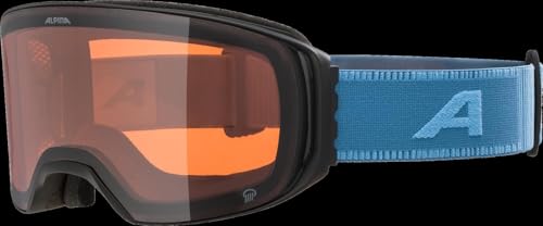 ALPINA ARRIS Q - Verspiegelte, Kontrastverstärkende & Polarisierte OTG Skibrille Mit 100% UV-Schutz Für Erwachsene, black-smoke-blue matt, One Size ALPINA ARRIS Q - Verspiegelte, Kontrastverstärkende & Polarisierte OTG Skibrille Mit 100% UV-Schutz Für Erwachsene, black-smoke-blue matt, One Size von ALPINA