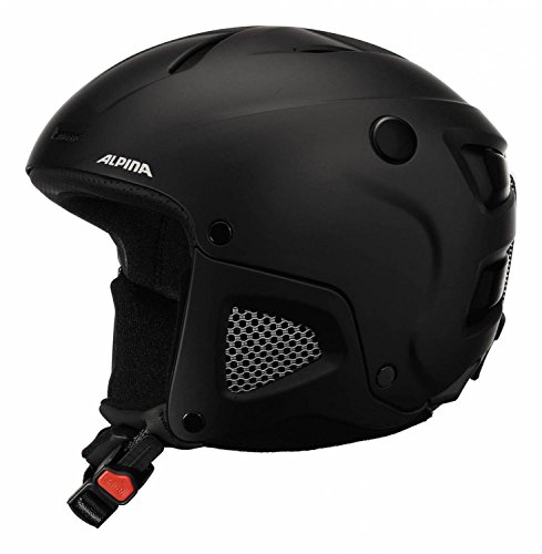 ALPINA Attelas Skihelm, Black Matt, 53-58 cm von ALPINA