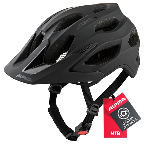Alpina Carapax 2.0 - Leichter, Stabiler & Komfortabler Fahrradhelm Mit Fliegennetz & Antibakteriellen Polstern Für Erwachsene, Black matt, 57-62 cm Alpina Carapax 2.0 - Leichter, Stabiler & Komfortabler Fahrradhelm Mit Fliegennetz & Antibakteriellen Polstern Für Erwachsene, Black matt, 57-62 cm von ALPINA