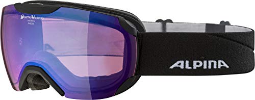 ALPINA PHEOS S QV - Verspiegelte, Selbsttönende & Kontrastverstärkende Skibrille Mit 100% UV-Schutz Für Erwachsene, black matt, One Size ALPINA PHEOS S QV - Verspiegelte, Selbsttönende & Kontrastverstärkende Skibrille Mit 100% UV-Schutz Für Erwachsene, black matt, One Size von ALPINA