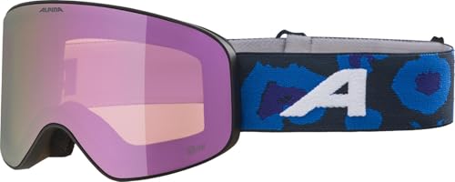 ALPINA FERNIE Q-LITE - Verspiegelte, Kontrastverstärkende & Polarisierte OTG Skibrille Mit 100% UV-Schutz Für Erwachsene, black-lila-leo matt, One Size ALPINA FERNIE Q-LITE - Verspiegelte, Kontrastverstärkende & Polarisierte OTG Skibrille Mit 100% UV-Schutz Für Erwachsene, black-lila-leo matt, One Size von ALPINA