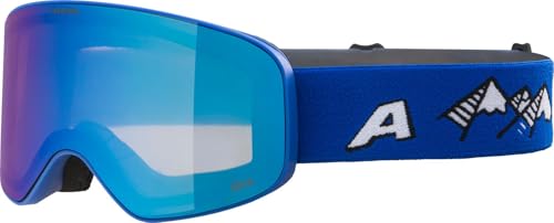 ALPINA FERNIE Q-LITE - Verspiegelte, Kontrastverstärkende & Polarisierte OTG Skibrille Mit 100% UV-Schutz Für Erwachsene, royal-blue matt, One Size ALPINA FERNIE Q-LITE - Verspiegelte, Kontrastverstärkende & Polarisierte OTG Skibrille Mit 100% UV-Schutz Für Erwachsene, royal-blue matt, One Size von ALPINA