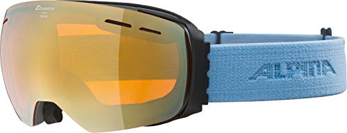 ALPINA GRANBY Q-LITE - Verspiegelte, Kontrastverstärkende Skibrille Mit 100% UV-Schutz Für Erwachsene, grey-skyblue, One Size ALPINA GRANBY Q-LITE - Verspiegelte, Kontrastverstärkende Skibrille Mit 100% UV-Schutz Für Erwachsene, grey-skyblue, One Size von ALPINA