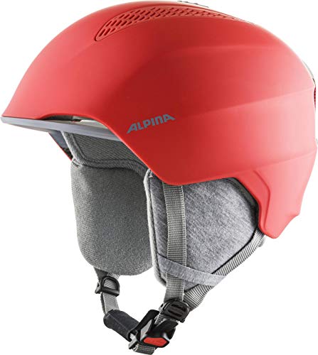 Alpina Grand JR - Sicherer, Leichter, Stoßabsorbierender & Individuell Anpassbarer Skihelm Für Kinder, red matt, 51-54 cm Alpina Grand JR - Sicherer, Leichter, Stoßabsorbierender & Individuell Anpassbarer Skihelm Für Kinder, red matt, 51-54 cm von ALPINA