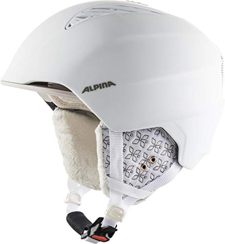 ALPINA GRAND - Sicherer, Optimal Klimatisierter, Bruchfester & Anpassbarer Skihelm Für Erwachsene, white-prosecco matt, 57-61 cm von ALPINA