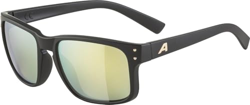 ALPINA KOSMIC - Verspiegelte und Bruchsichere Sonnenbrille, Stylisches Design, Schutz vor UV Strahlung, für Damen und Herren, Schwarzgold Matt, One Size ALPINA KOSMIC - Verspiegelte und Bruchsichere Sonnenbrille, Stylisches Design, Schutz vor UV Strahlung, für Damen und Herren, Schwarzgold Matt, One Size von ALPINA