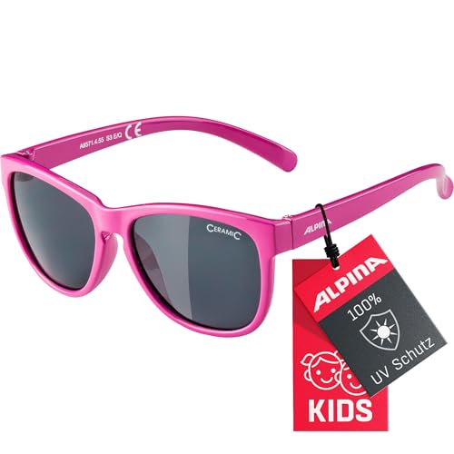 ALPINA Mädchen, Sonnenbrille, Berry Gloss, Einheitsgröße ALPINA Mädchen, Sonnenbrille, Berry Gloss, Einheitsgröße von ALPINA