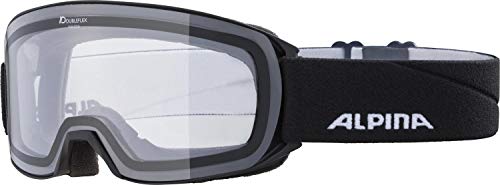 ALPINA NAKISKA Dclear - Beschlagfreie, Extrem Robuste & Bruchsichere OTG Skibrille Mit 100% UV-Schutz Für Erwachsene, black, One Size ALPINA NAKISKA Dclear - Beschlagfreie, Extrem Robuste & Bruchsichere OTG Skibrille Mit 100% UV-Schutz Für Erwachsene, black, One Size von ALPINA