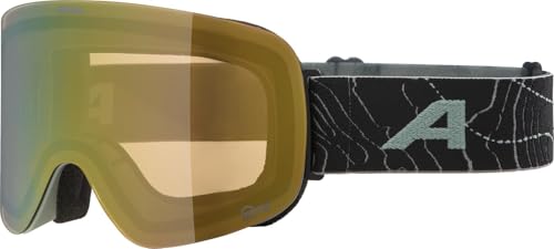 ALPINA PENKEN Q-LITE - Verspiegelte, Kontrastverstärkende & Polarisierte OTG Skibrille Mit 100% UV-Schutz Für Erwachsene, willow-green matt, One Size ALPINA PENKEN Q-LITE - Verspiegelte, Kontrastverstärkende & Polarisierte OTG Skibrille Mit 100% UV-Schutz Für Erwachsene, willow-green matt, One Size von ALPINA