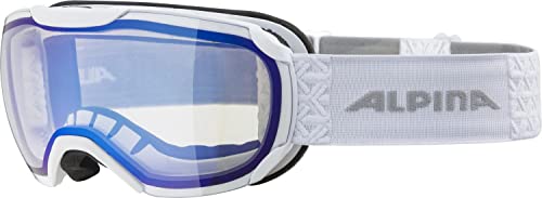 ALPINA PHEOS S V - Selbsttönende, Beschlagfreie & Bruchsichere Skibrille Mit 100% UV-Schutz Für Erwachsene von ALPINA