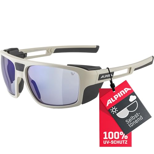 ALPINA SKYWALSH V - Selbsttönende, Bruchfeste & Beschlagfreie Sonnenbrille Mit 100% UV-Schutz Für Erwachsene, cool-Grey matt, One Size ALPINA SKYWALSH V - Selbsttönende, Bruchfeste & Beschlagfreie Sonnenbrille Mit 100% UV-Schutz Für Erwachsene, cool-Grey matt, One Size von ALPINA