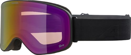 ALPINA SLOPE Q-LITE - Verspiegelte, Kontrastverstärkende OTG Skibrille Mit 100% UV-Schutz Für Erwachsene, black matt, One Size ALPINA SLOPE Q-LITE - Verspiegelte, Kontrastverstärkende OTG Skibrille Mit 100% UV-Schutz Für Erwachsene, black matt, One Size von ALPINA