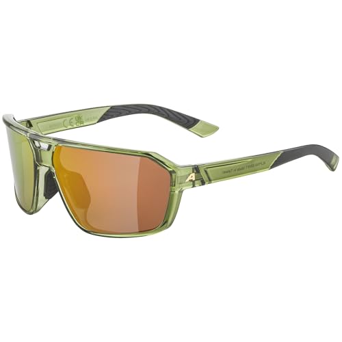 ALPINA SWIFT, Sportbrille für Erwachsene, green-transparent gloss, One Size, 100% UV-A-, UV-B- und UV-C-Schutz ALPINA SWIFT, Sportbrille für Erwachsene, green-transparent gloss, One Size, 100% UV-A-, UV-B- und UV-C-Schutz von ALPINA