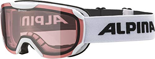 Alpina Sports Thaynes Q Skibrille Kunststoff/Polycarbonat Weiß 100% UV-Schutz, A7097 0 15 Alpina Sports Thaynes Q Skibrille Kunststoff/Polycarbonat Weiß 100% UV-Schutz, A7097 0 15 von ALPINA