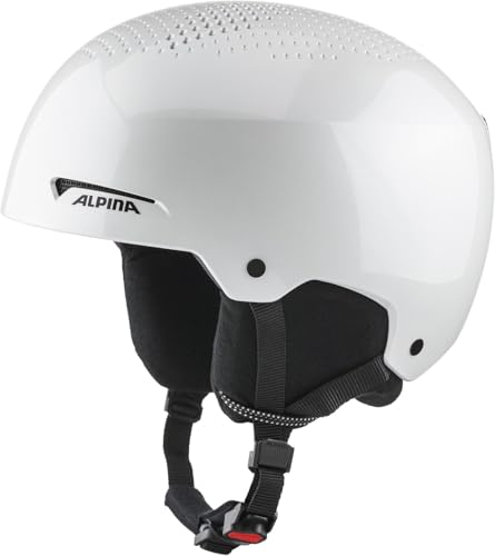 ALPINA Unisex-Adult ARBER Skihelme, White-metallic Gloss, 51-55 ALPINA Unisex-Adult ARBER Skihelme, White-metallic Gloss, 51-55 von ALPINA