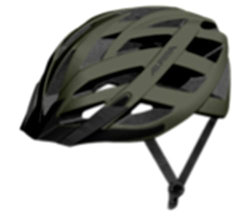 ALPINA PANOMA - Reflektierender & Optimal Belüfteter Fahrradhelm Mit Fliegennetz & Nachrüstbarem LED Für Erwachsene, Olive matt, S (52-57 cm) ALPINA PANOMA - Reflektierender & Optimal Belüfteter Fahrradhelm Mit Fliegennetz & Nachrüstbarem LED Für Erwachsene, Olive matt, S (52-57 cm) von ALPINA