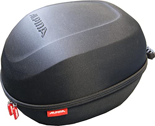 ALPINA Unisex-Adult Ski Helmet Hard Case Skihelmbox, Black, One Size von ALPINA
