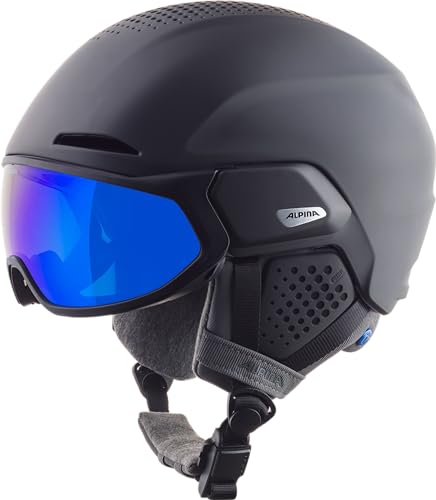 Alpina Alto Q-LITE - Sicherer, Stoßabsorbierender & Individuell Anpassbarer Skihelm Mit Kontrastverstärkendem Visier Für Erwachsene, Charcoal-Rose matt, 51-55 cm Alpina Alto Q-LITE - Sicherer, Stoßabsorbierender & Individuell Anpassbarer Skihelm Mit Kontrastverstärkendem Visier Für Erwachsene, Charcoal-Rose matt, 51-55 cm von ALPINA