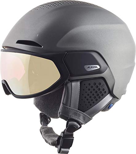 Alpina Unisex - Erwachsene, Alto QV Visierhelm, Gunmetal matt, 59-63 cm Alpina Unisex - Erwachsene, Alto QV Visierhelm, Gunmetal matt, 59-63 cm von ALPINA