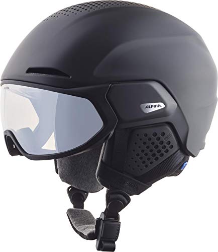 Alpina Unisex - Erwachsene, Alto V Visierhelm, Black matt, 55-59 cm Alpina Unisex - Erwachsene, Alto V Visierhelm, Black matt, 55-59 cm von ALPINA